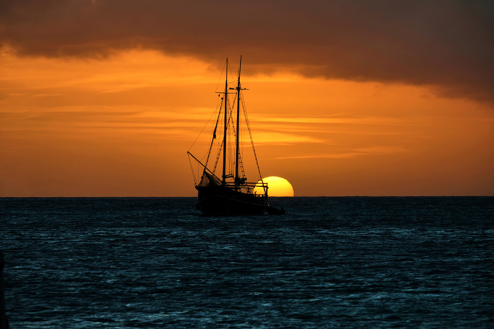 Aruba, Sunset 